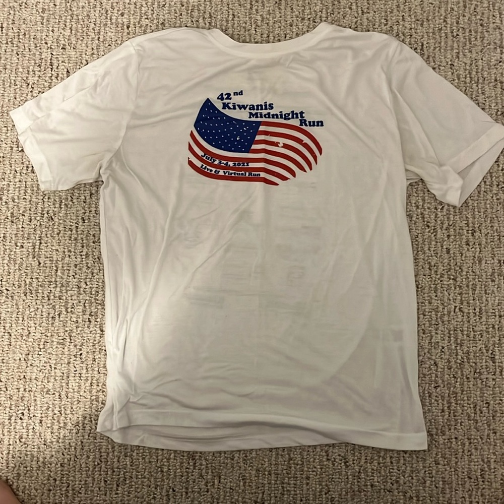 42nd Kiwanis Midnight Run tshirt